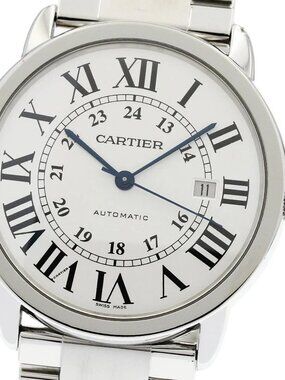 CARTIER Ronde Solo de Cartier XL W6701011 Silver Dial Automatic Men's_941994